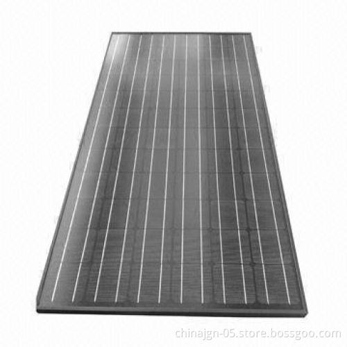 200W solar panel for solar system with black aluminum frame